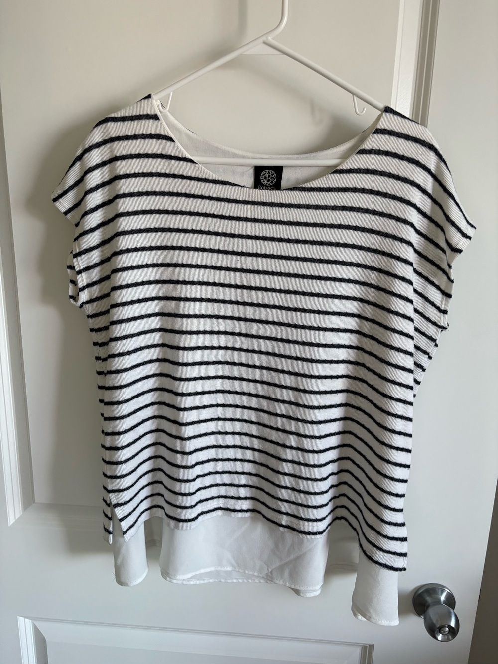 Bobeau Striped Top
